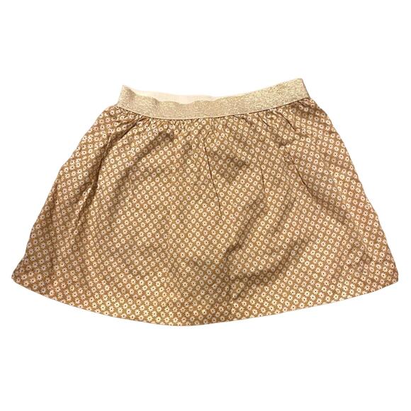 Carter’s Mustard Yellow Cream Floral Print Elastic Waist Line Skirt Size 3T - Picture 1 of 3